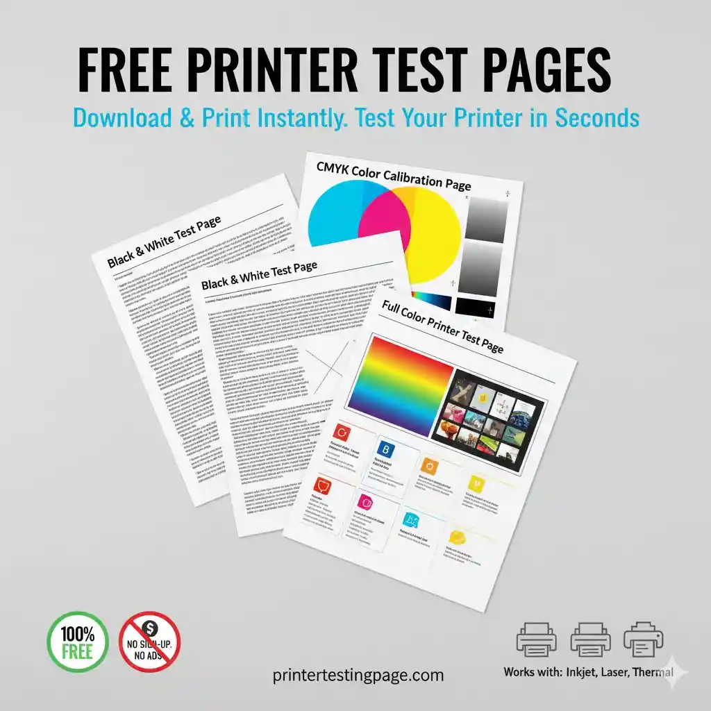 test page for printing