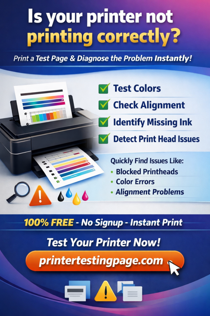 The Ultimate Guide to Printer Testing Pages (Everything You Need in 2025)