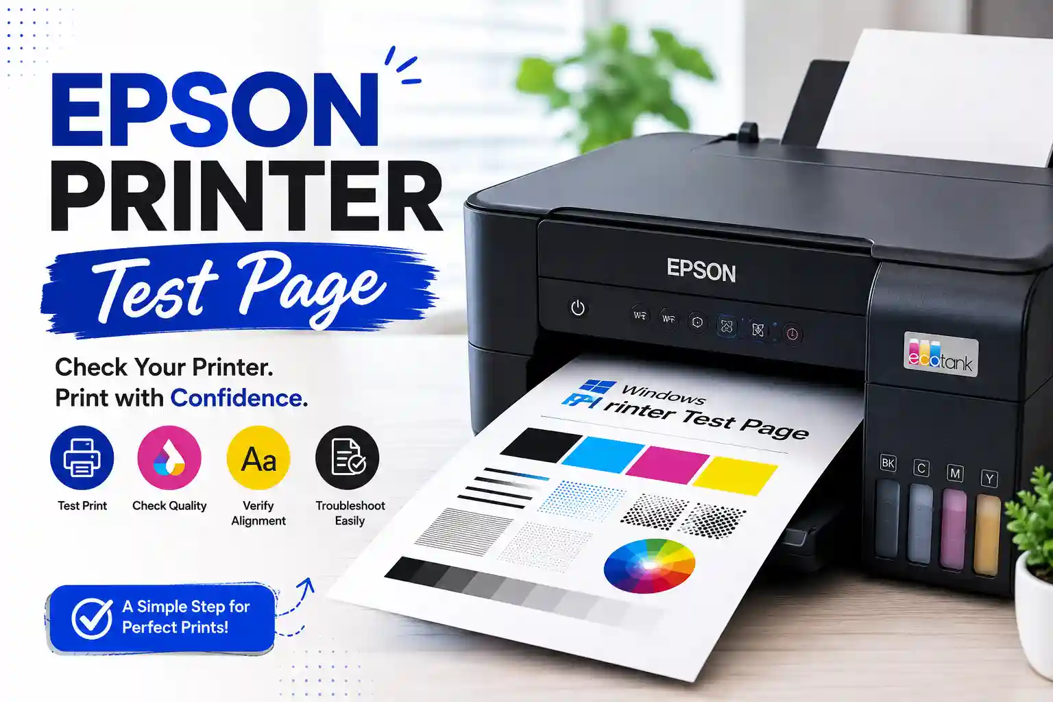 Epson Printer Test Page
